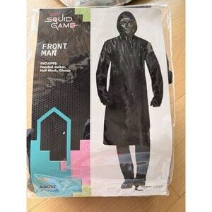 Spirit Halloween Adult Medium Squid Game Front Man Costume Mask NIP